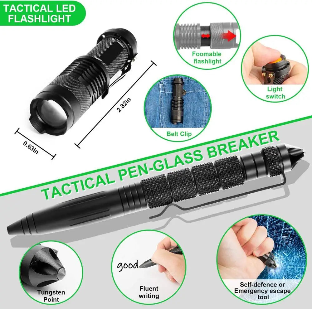 16 in 1 Outdoor SOS Kit
